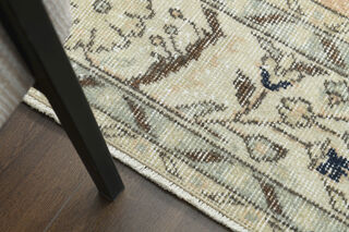 Neutral Anatolian Turkish Vintage Rug - Thumbnail