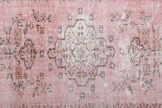  Large Vintage Oushak Rug - Thumbnail