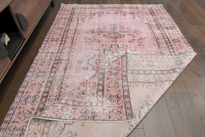  Large Vintage Oushak Rug