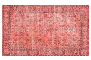 Floral Turkish Vintage Rug - Thumbnail