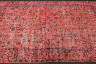 Floral Turkish Vintage Rug - Thumbnail