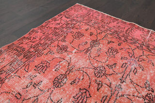 Floral Turkish Vintage Rug - Thumbnail