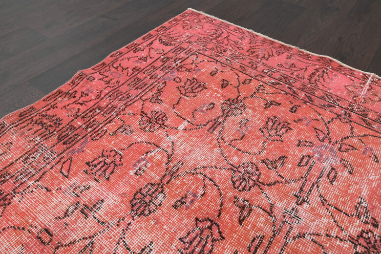 Floral Turkish Vintage Rug