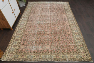 Handmade Turkish Vintage Rug - Thumbnail