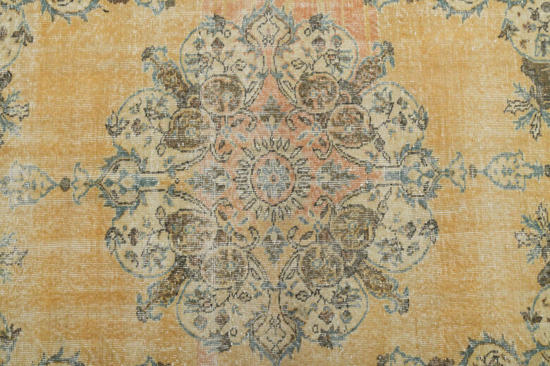 Handmade Vintage Turkish Anatolian Rug