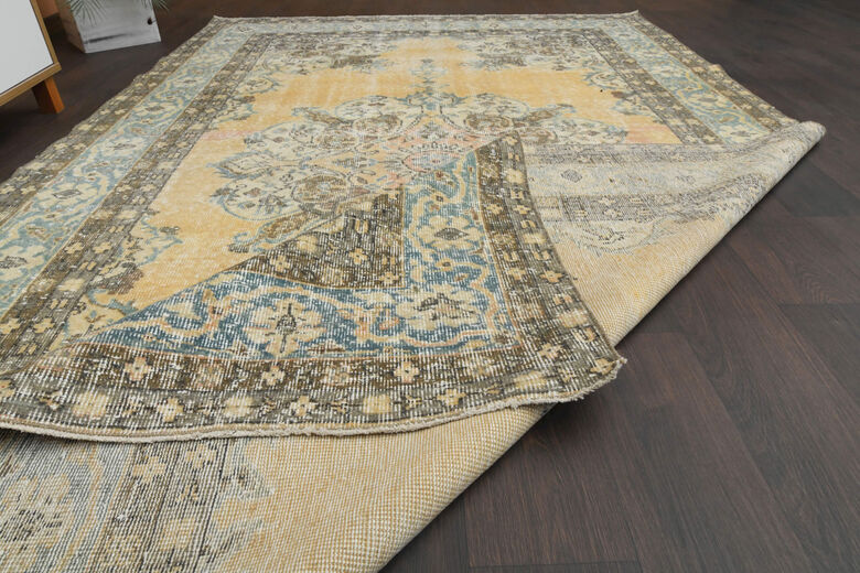 Handmade Vintage Turkish Anatolian Rug