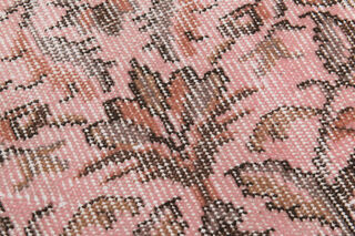 Floral Vintage Turkish Hereke Rug - Thumbnail
