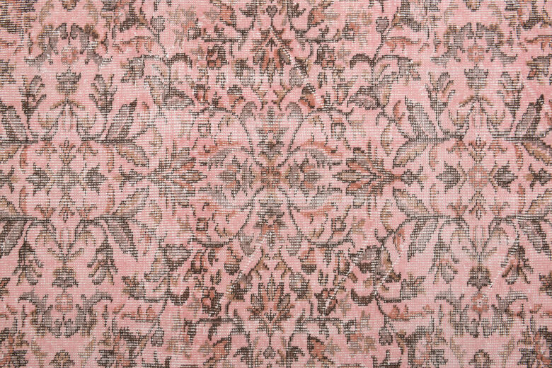 Floral Vintage Turkish Hereke Rug