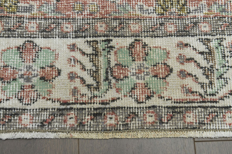 Handmade Vintage Large Area Rug