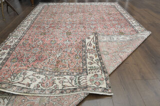 Handmade Vintage Large Area Rug - Thumbnail