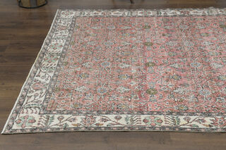 Handmade Vintage Large Area Rug - Thumbnail