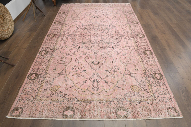 Handmade Vintage Large Area Rug