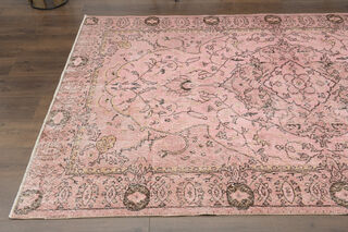 Handmade Vintage Large Area Rug - Thumbnail