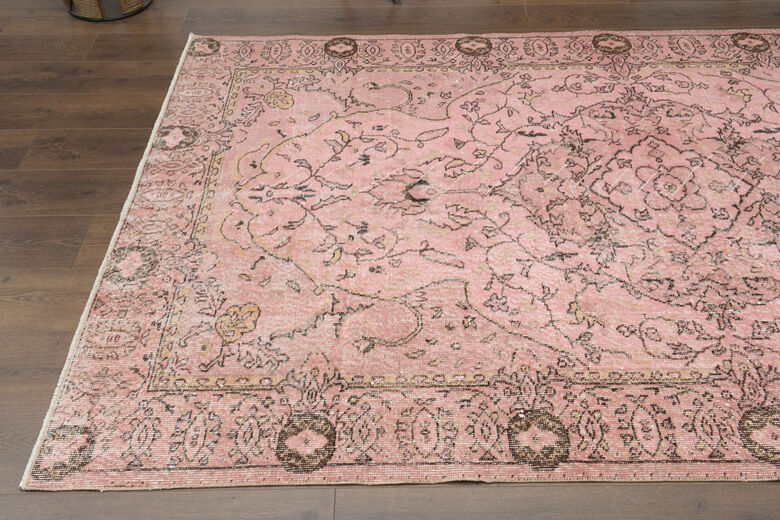 Handmade Vintage Large Area Rug