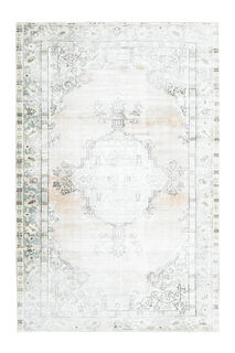Faded Orange Area Anatolian Rug - Thumbnail