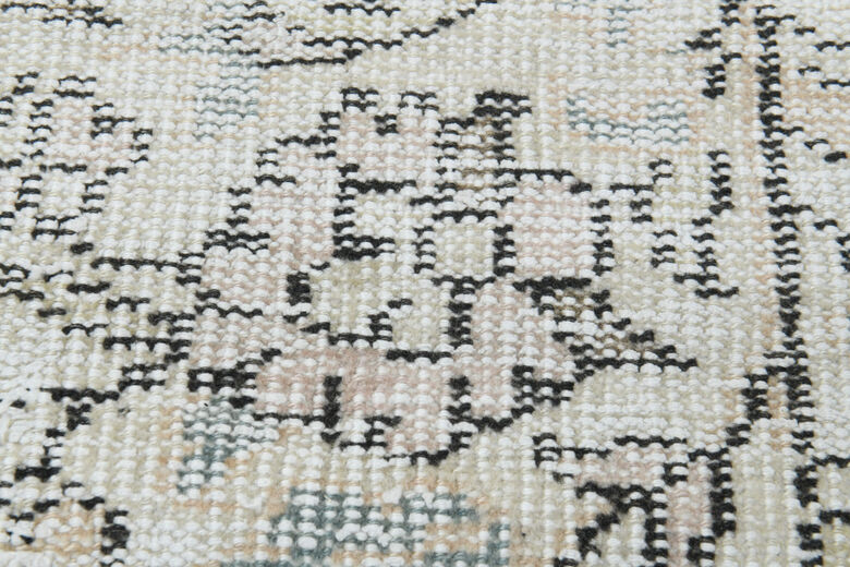 Faded Orange Area Anatolian Rug
