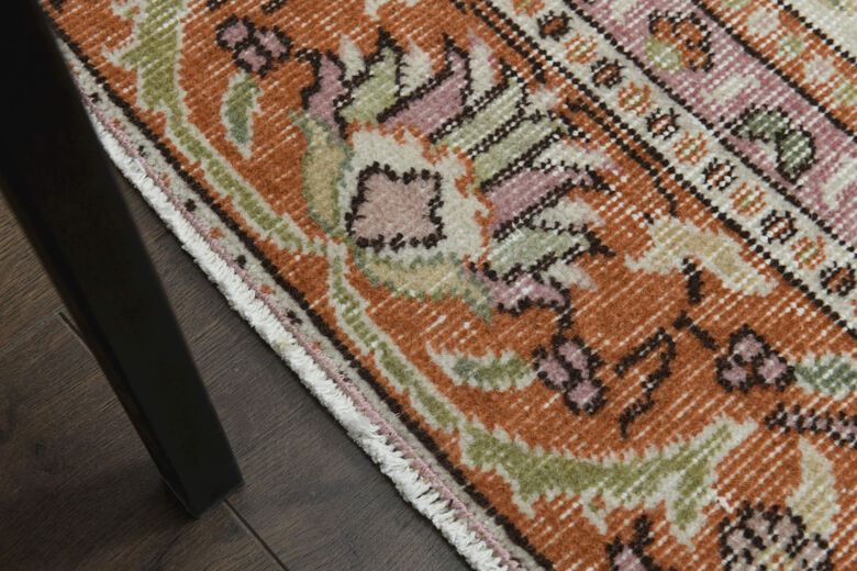 Handmade Vintage Large Area Rug