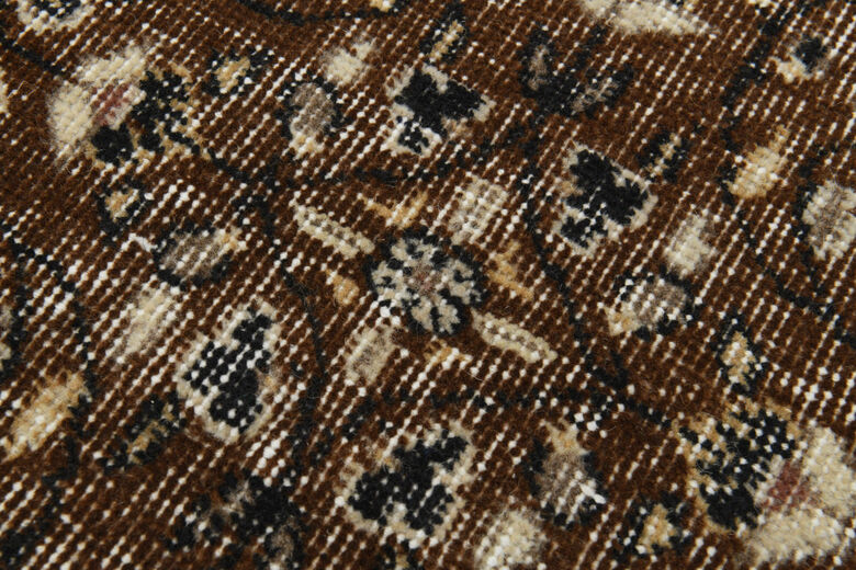 Antique Brown Beige Rug