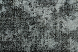 Distressed Black Gray Anatolian Rug - Thumbnail