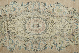 Handmade Orange Green Anatolian Rug - Thumbnail