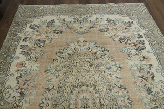 Handmade Orange Green Anatolian Rug - Thumbnail