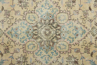 Green Blue Vintage Anatolian Rug - Thumbnail