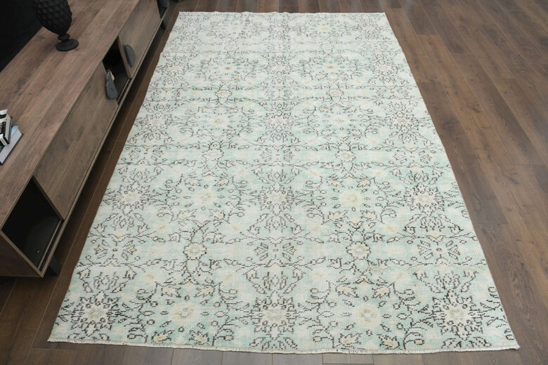 Handmade Green Rug