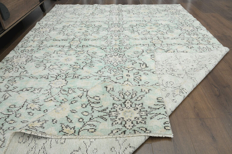 Handmade Green Rug