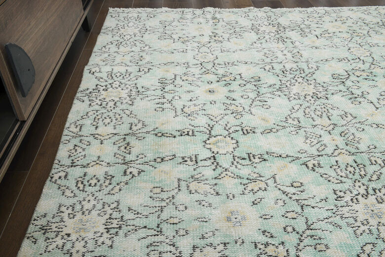 Handmade Green Rug