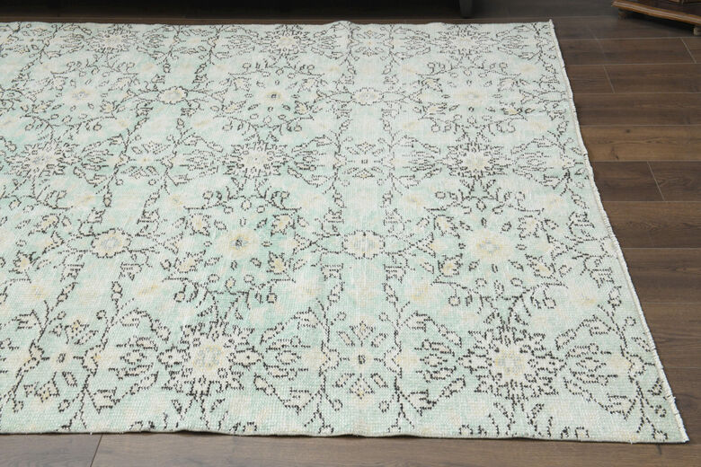 Handmade Green Rug