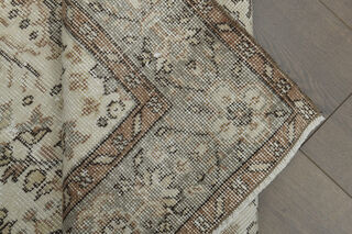 Handmade Beige Brown Rug - Thumbnail