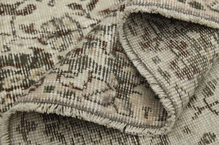 Vintage Beige Brown Rug - Thumbnail