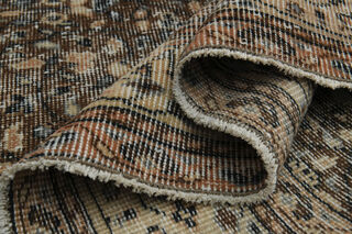 Handmade Brown Beige Rug - Thumbnail