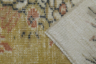 Yellow Beige Vintage Rug - Thumbnail