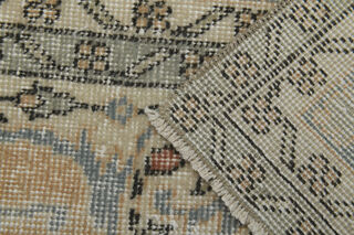 Vintage Beige Brown Rug - Thumbnail