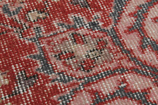 Handmade Red Brown Area Rug - Thumbnail