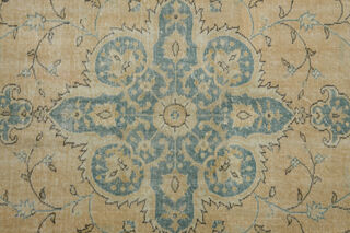 Handmade Orange Blue Anatolian Rug - Thumbnail