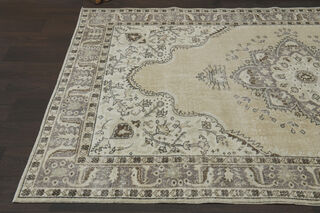 Handmade Vintage Large Area Rug - Thumbnail