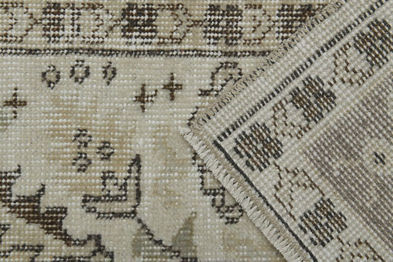 Handmade Vintage Anatolian Area Rug