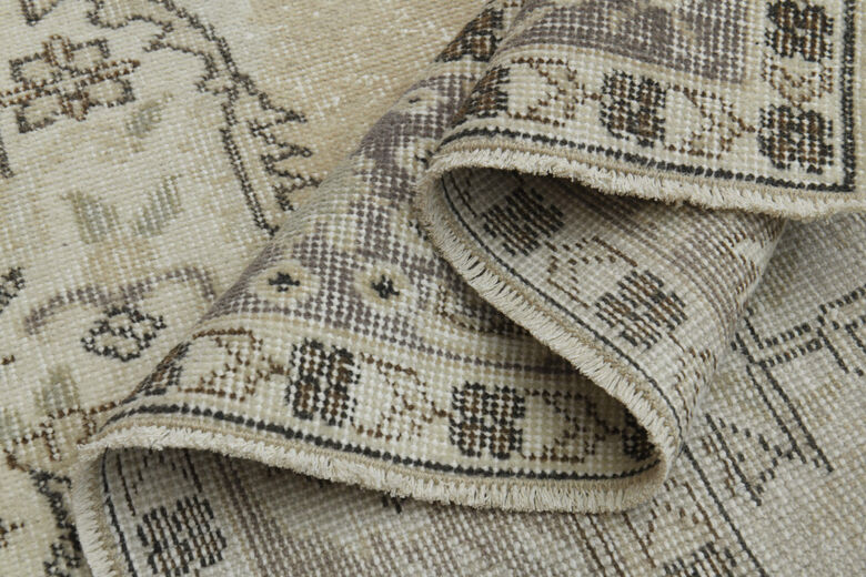 Handmade Vintage Anatolian Area Rug