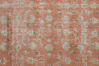 Oushak Vintage Orange Rug - Thumbnail