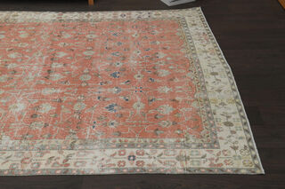 Oushak Vintage Orange Rug - Thumbnail