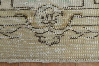 Handmade Beige Brown Rug - Thumbnail