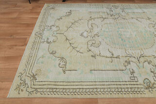 Handmade Beige Brown Rug - Thumbnail