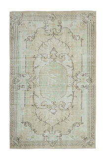 Handmade Beige Brown Anatolian Rug - Thumbnail