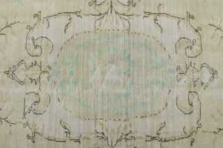 Handmade Beige Brown Anatolian Rug - Thumbnail