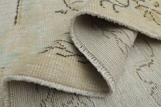 Handmade Beige Brown Anatolian Rug - Thumbnail