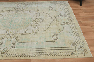 Handmade Beige Brown Anatolian Rug - Thumbnail