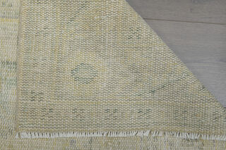 Distressed Orange Area Anatolian Rug - Thumbnail