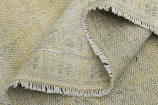 Distressed Orange Area Anatolian Rug - Thumbnail